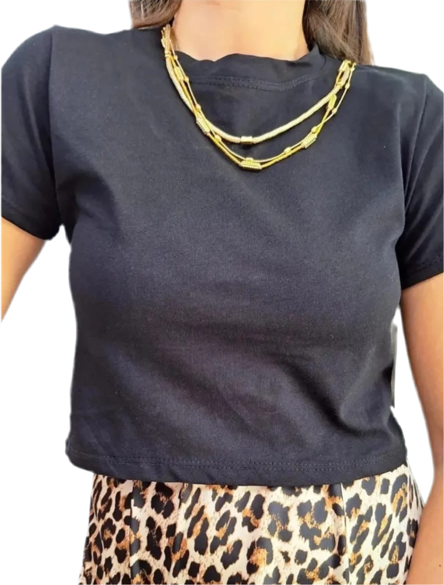 Tshirt Basic Crop
